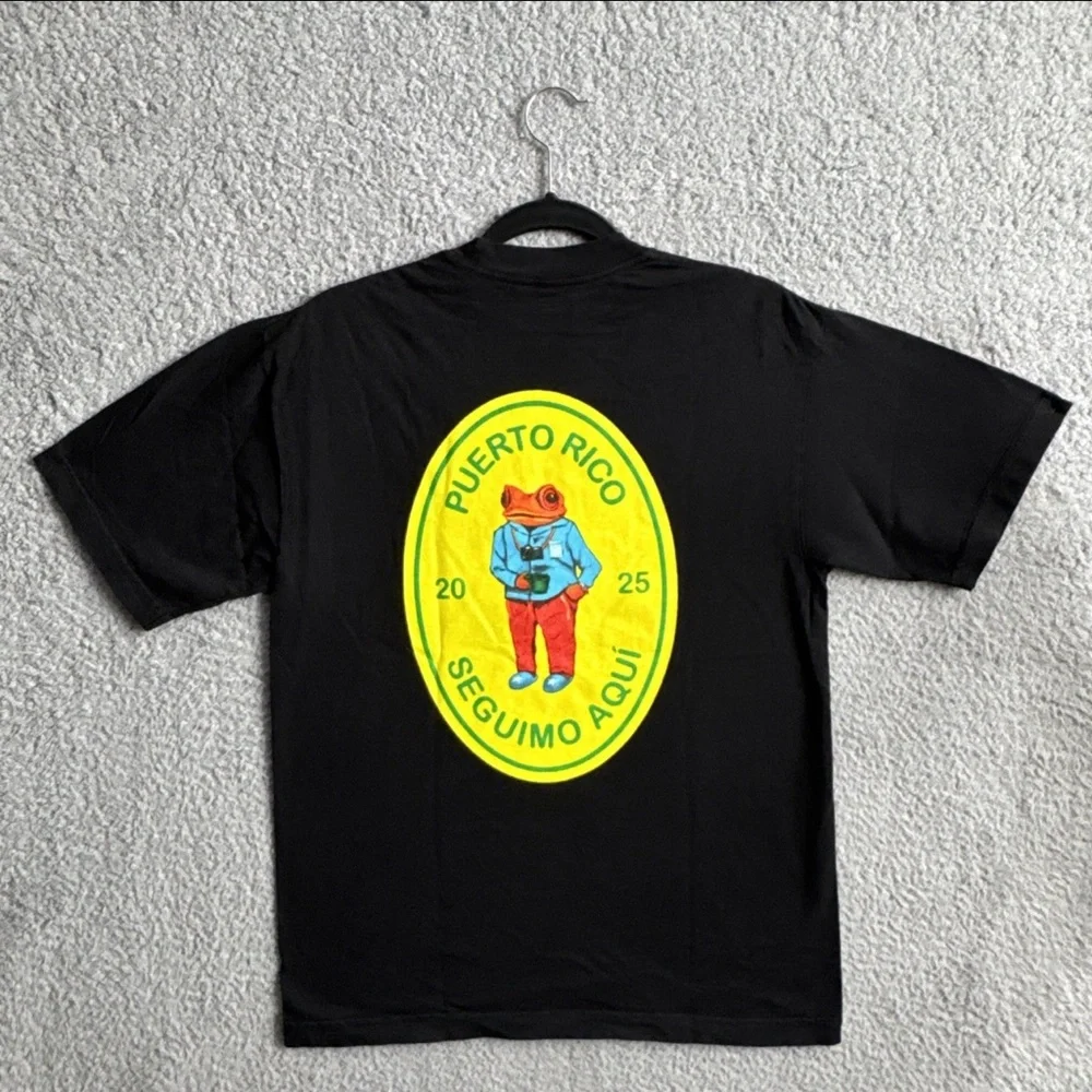 Bad Bunny DTMF Black T-shirt Concho Official Merch Men’s Small Puerto Rico NEW - Picture 3 of 8